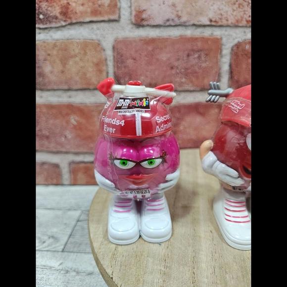 Set of 3 Valentines M&M's Minis Characters From Early 2000s New Sealed - Picture 2 of 6
